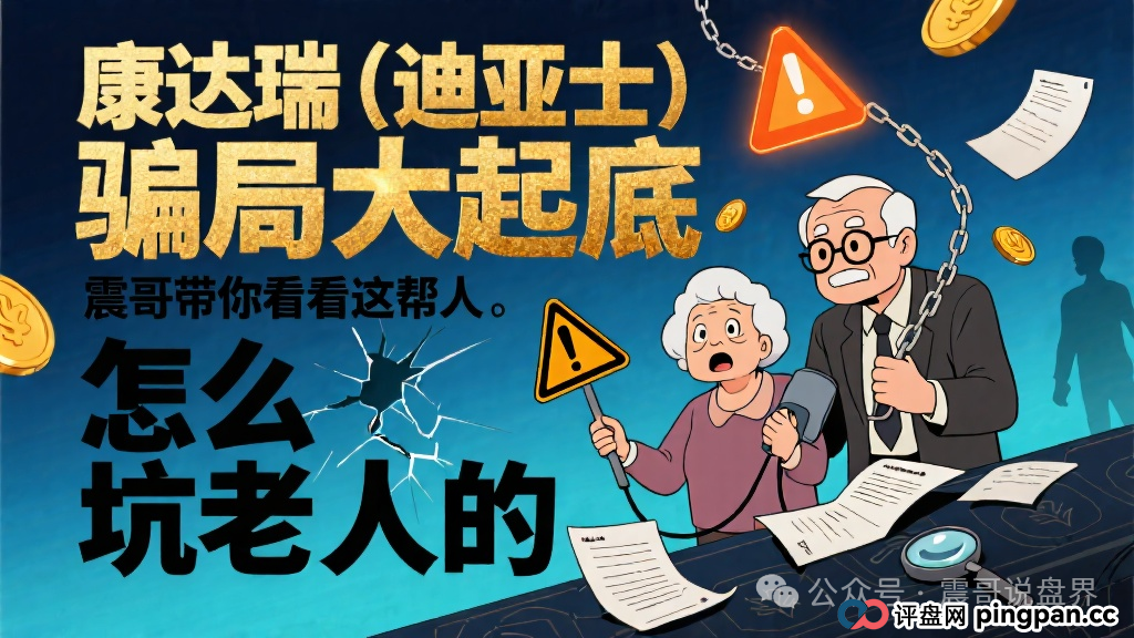 康达瑞（迪亚士）骗局大起底：震哥带你看看这帮人怎么坑老人的(1)