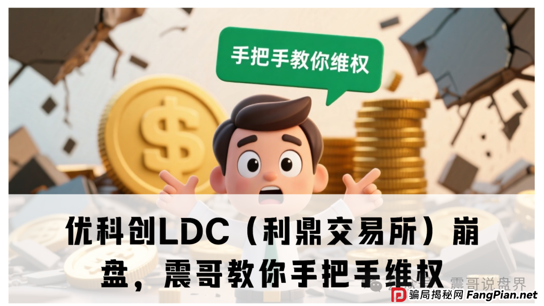 优科创LDC(利鼎交易所)已经崩盘,警惕二次收割,震哥教你手把手维权(1) 优科创LDC(利鼎交易所)已经崩盘,警惕二次收割,震哥教你手把手维权(1)