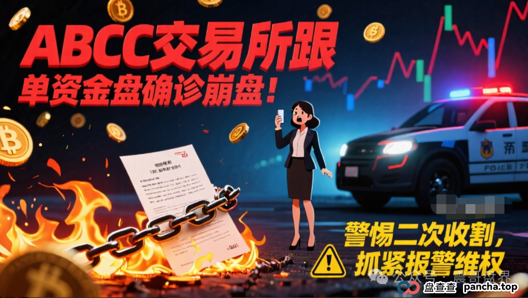 ABCC交易所跟单资金盘确诊崩盘!警惕二次收割,抓紧报警维权(1) ABCC交易所跟单资金盘确诊崩盘!警惕二次收割,抓紧报警维权(1)