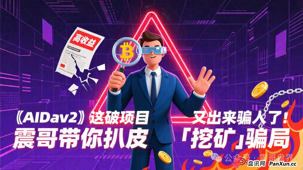 【AIDav2】这破项目又出来骗人了!震哥带你扒皮"挖矿"骗局(1) 【AIDav2】这破项目又出来骗人了!震哥带你扒皮"挖矿"骗局(1)