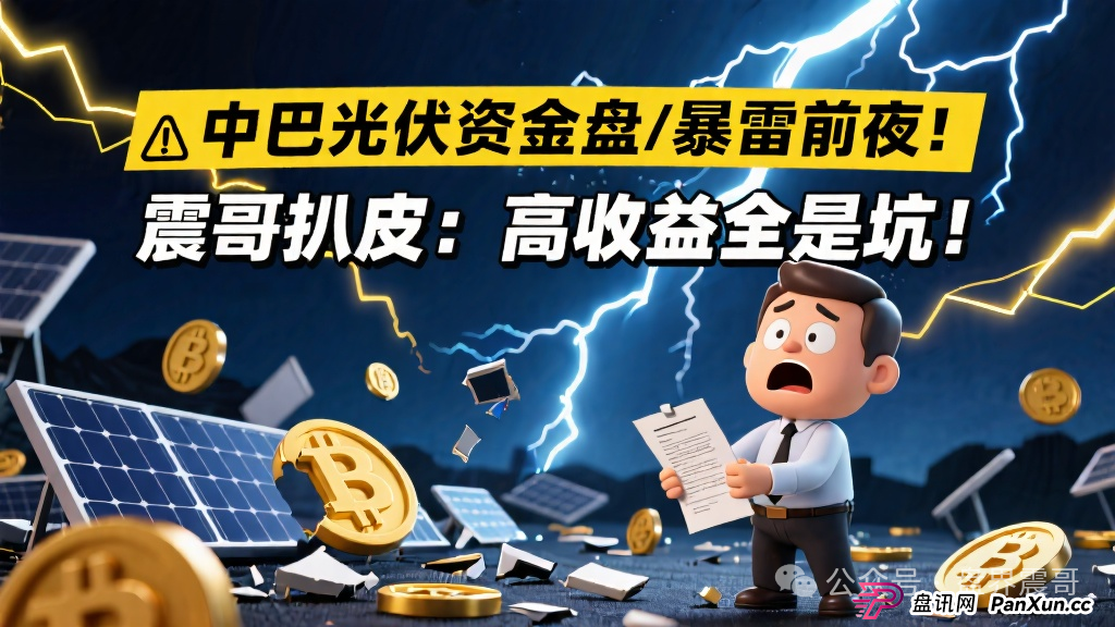 中巴光伏资金盘暴雷前夜!震哥扒皮:高收益全是坑!(1) 中巴光伏资金盘暴雷前夜!震哥扒皮:高收益全是坑!(1)