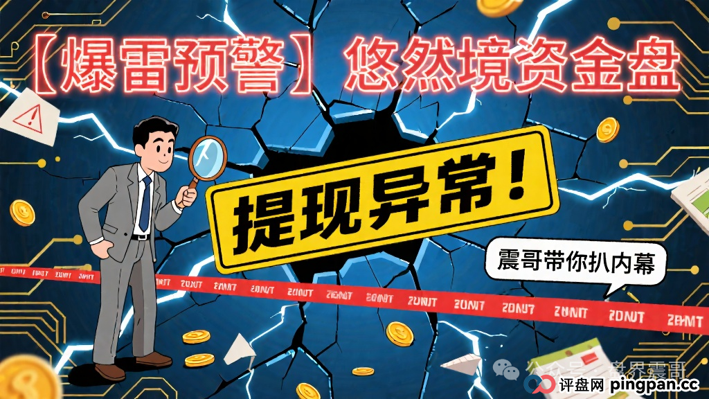 【爆雷预警】悠然境资金盘提现异常!震哥带你扒内幕(1) 【爆雷预警】悠然境资金盘提现异常!震哥带你扒内幕(1)