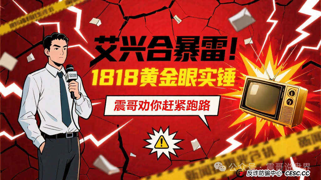 艾兴合暴雷!1818黄金眼实锤,震哥劝你赶紧跑路(1) 艾兴合暴雷!1818黄金眼实锤,震哥劝你赶紧跑路(1)