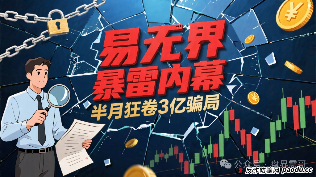 易无界暴雷内幕:震哥带你扒皮这个半月狂卷3亿的骗局!(1) 易无界暴雷内幕:震哥带你扒皮这个半月狂卷3亿的骗局!(1)