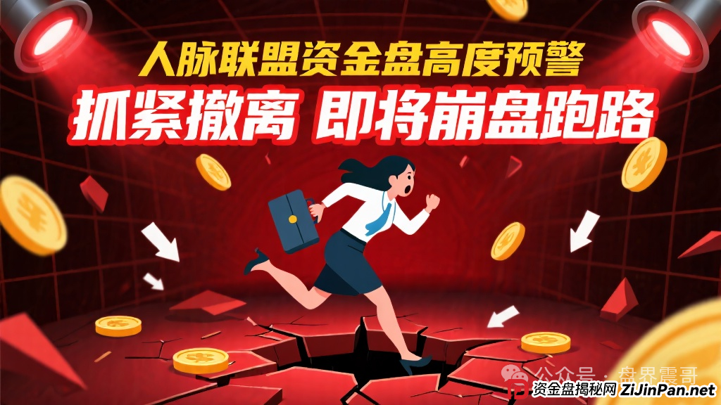 人脉联盟资金盘高度预警,抓紧撤离,即将崩盘跑路(1) 人脉联盟资金盘高度预警,抓紧撤离,即将崩盘跑路(1)