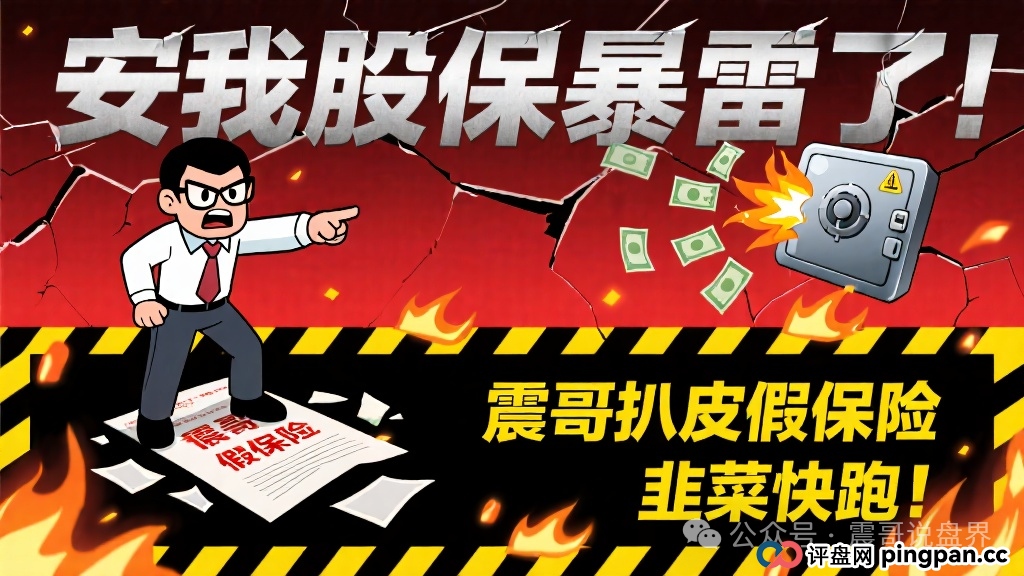 安我股保要跑路!震哥扒皮这个假保险真骗钱的玩意儿,韭菜们快跑!(1) 安我股保要跑路!震哥扒皮这个假保险真骗钱的玩意儿,韭菜们快跑!(1)