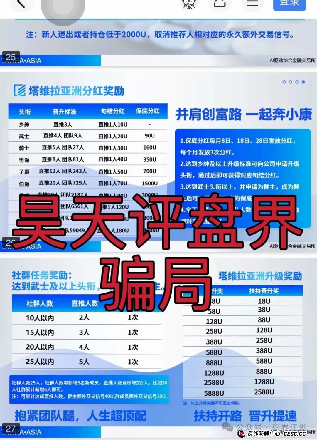 塔维拉亚洲资金盘骗局原悦比特诈骗团伙所开,典型的一轮圈韭菜盘,这伙诈骗团伙一个月开几个韭菜盘,看见一定要远离!(2) 塔维拉亚洲资金盘骗局原悦比特诈骗团伙所开,典型的一轮圈韭菜盘,这伙诈骗团伙一个月开几个韭菜盘,看见一定要远离!(2)