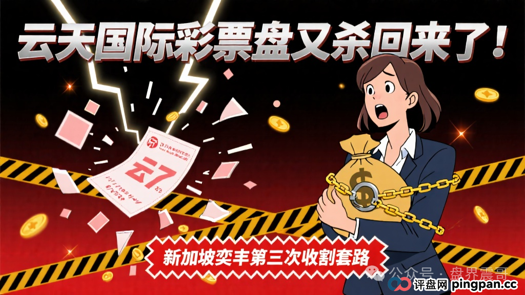 云天国际彩票盘又杀回来了!新加坡奕丰第三次收割套路(1) 云天国际彩票盘又杀回来了!新加坡奕丰第三次收割套路(1)