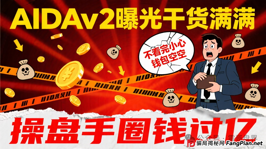 AIDAv2曝光干货满满,不看完小心钱包空空,操盘手圈钱过亿(1) AIDAv2曝光干货满满,不看完小心钱包空空,操盘手圈钱过亿(1)