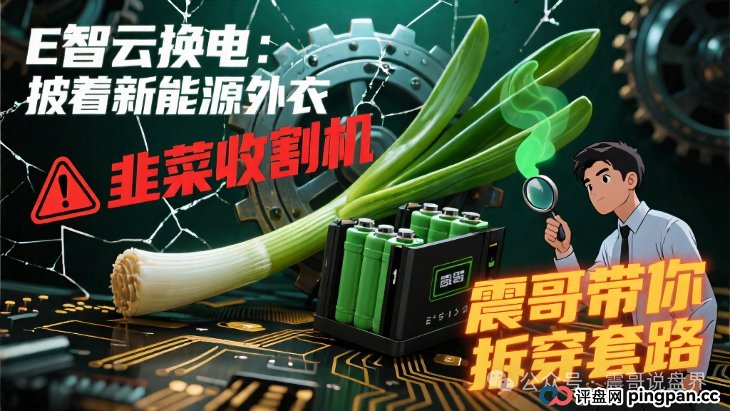 E智云换电:披着新能源外衣的韭菜收割机,现在已经在好几个城市开始圈钱了!(1) E智云换电:披着新能源外衣的韭菜收割机,现在已经在好几个城市开始圈钱了!(1)