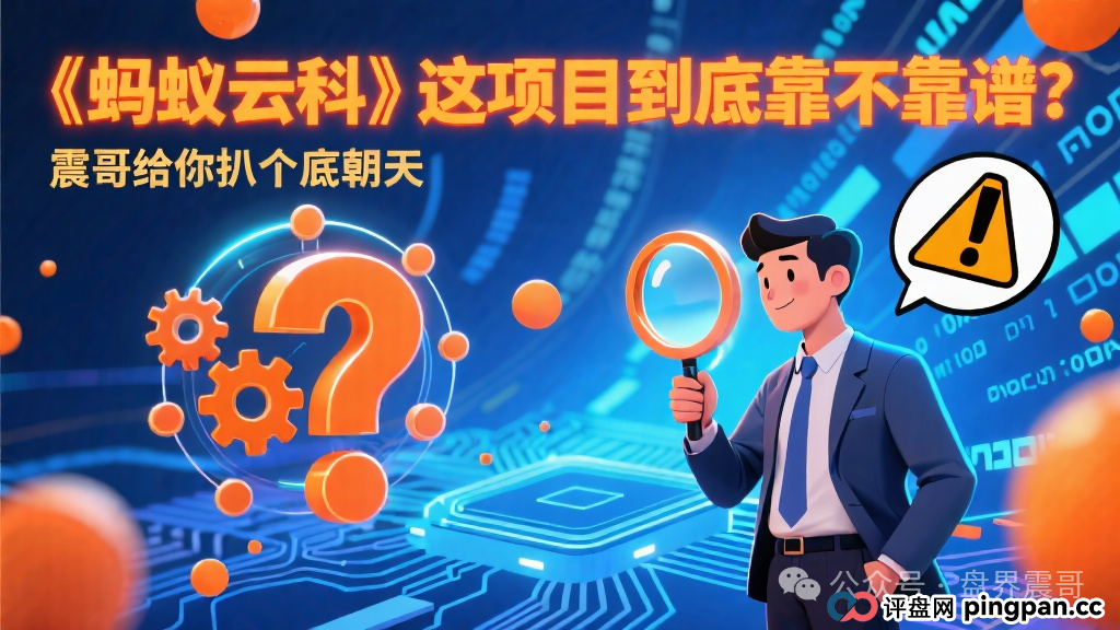 《蚂蚁云科》这项目到底靠不靠谱?震哥给你扒个底朝天(1) 《蚂蚁云科》这项目到底靠不靠谱?震哥给你扒个底朝天(1)