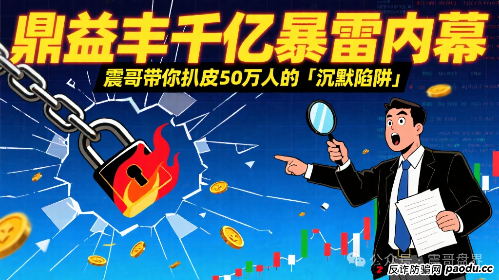 【独家】鼎益丰千亿暴雷内幕:震哥带你扒皮50万人的“沉默陷阱”(1) 【独家】鼎益丰千亿暴雷内幕:震哥带你扒皮50万人的“沉默陷阱”(1)