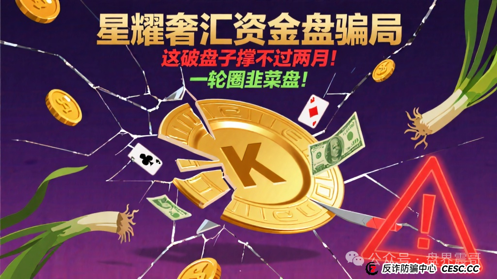 星耀奢汇资金盘骗局,这破盘子撑不过两月!一轮全韭菜盘!(1) 星耀奢汇资金盘骗局,这破盘子撑不过两月!一轮全韭菜盘!(1)