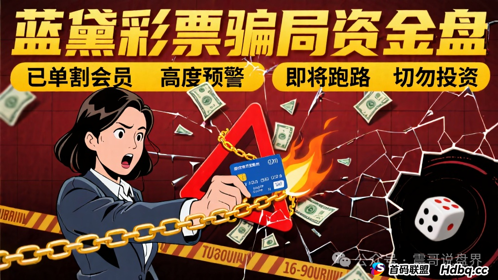 蓝黛彩票骗局资金盘，已经单割会员，高度预警即将跑路(1)