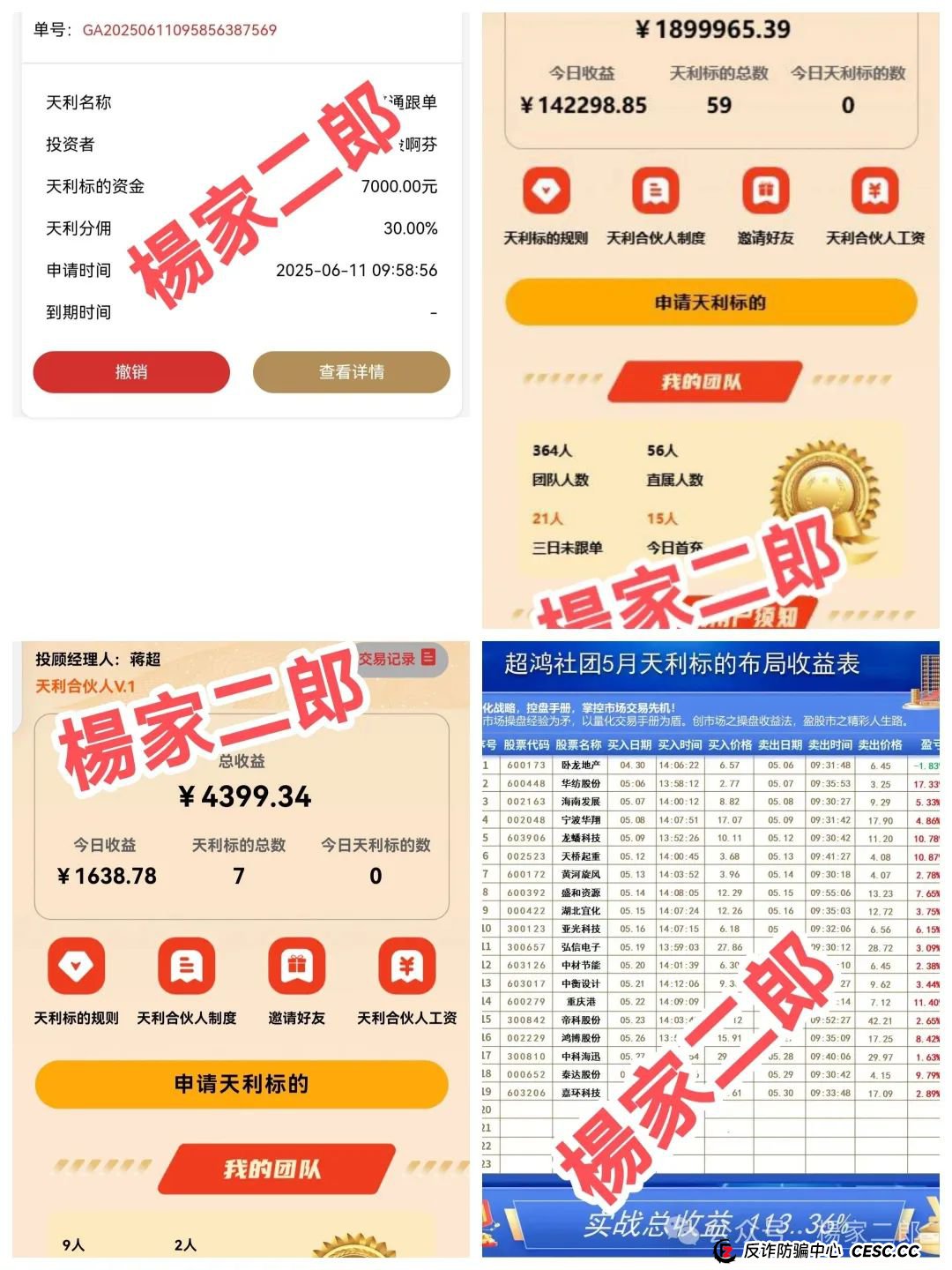 高度风险预警:“天利汇通/蒋超团队”跟单类资金盘骗局:高收益背后的陷阱!(3) 高度风险预警:“天利汇通/蒋超团队”跟单类资金盘骗局:高收益背后的陷阱!(3)
