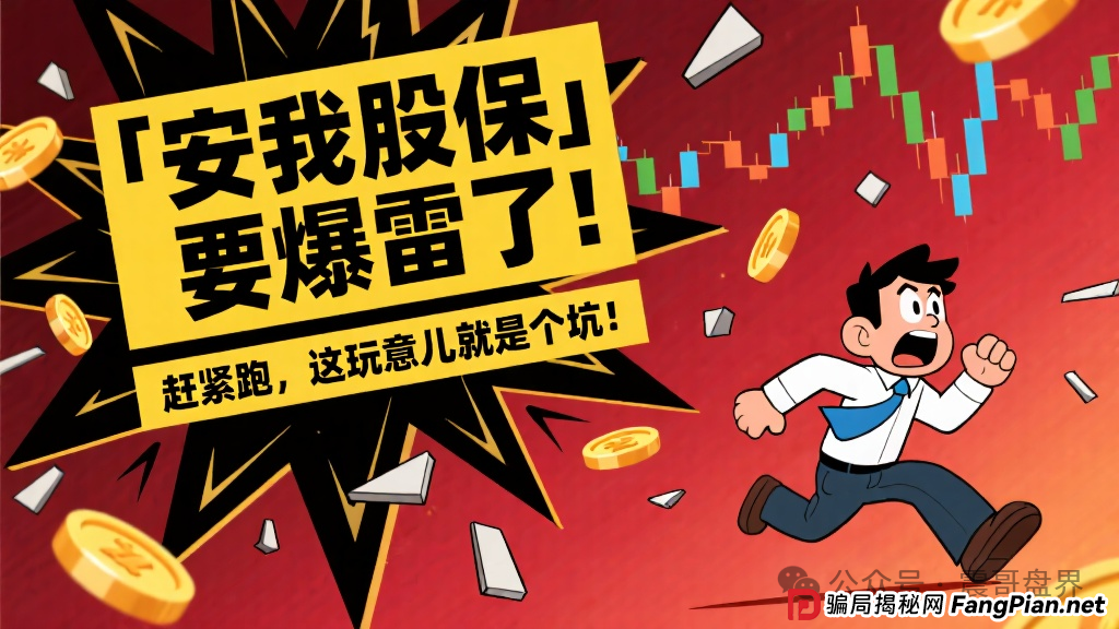 「安我股保」要爆雷了!赶紧跑,这玩意儿就是个坑!(1) 「安我股保」要爆雷了!赶紧跑,这玩意儿就是个坑!(1)