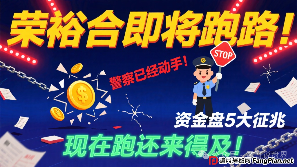 荣裕合即将跑路!警察已经动手!资金盘5大征兆,现在跑还来得及!(1) 荣裕合即将跑路!警察已经动手!资金盘5大征兆,现在跑还来得及!(1)