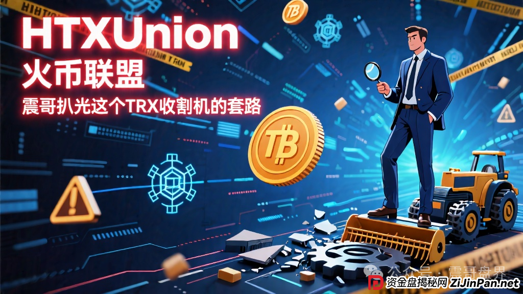 HTXUnion火币联盟:震哥扒光这个TRX收割机的套路(1) HTXUnion火币联盟:震哥扒光这个TRX收割机的套路(1)