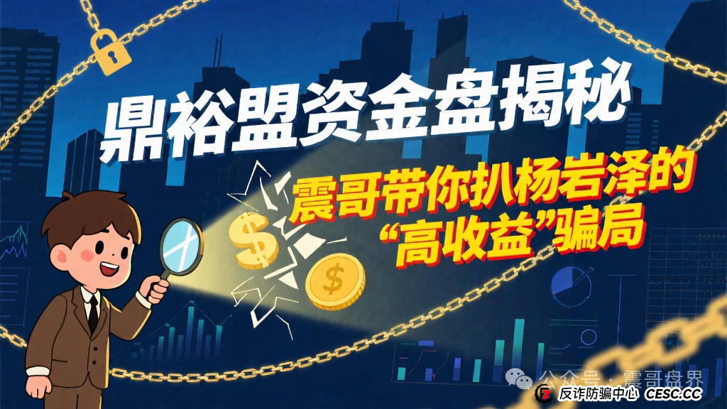 鼎裕盟量化是干嘛的?鼎裕盟资金盘揭秘,震哥带你扒杨岩泽的“高收益”骗局(1) 鼎裕盟量化是干嘛的?鼎裕盟资金盘揭秘,震哥带你扒杨岩泽的“高收益”骗局(1)