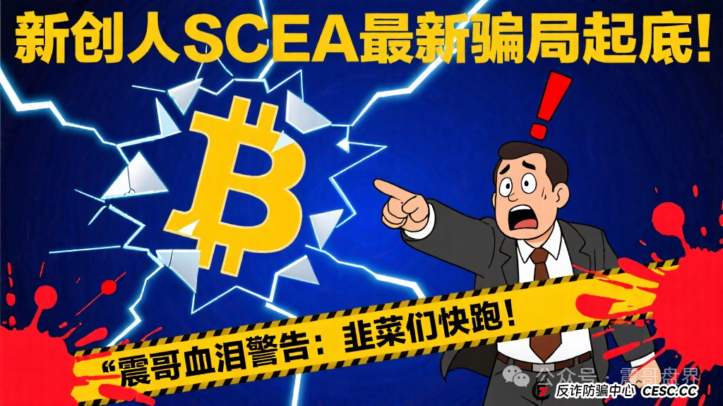 新创人SCEA最新骗局起底！震哥血泪警告：韭菜们快跑！(1)