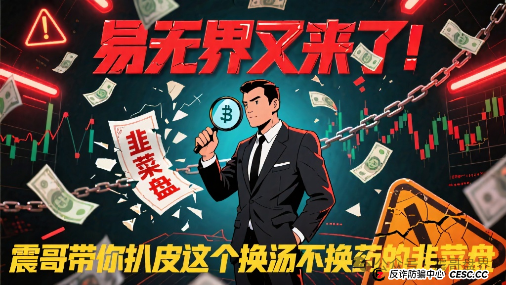 易无界又来了!震哥带你扒皮这个换汤不换药的韭菜盘(1) 易无界又来了!震哥带你扒皮这个换汤不换药的韭菜盘(1)