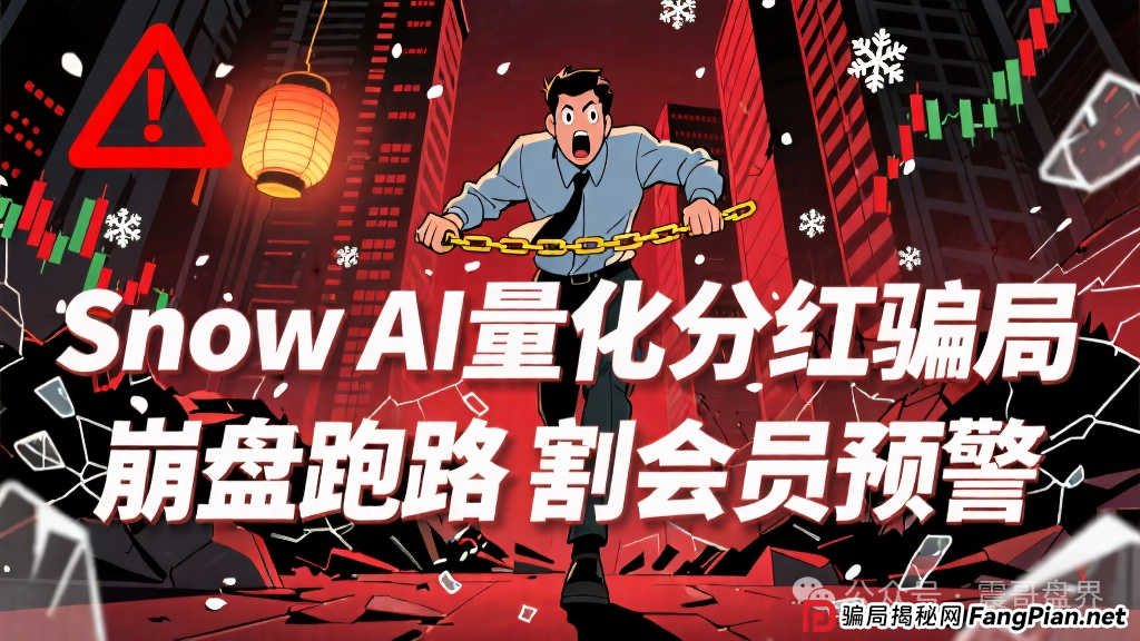 Snow AI量化分红资金盘骗局,开始单割会员,即将崩盘跑路(1) Snow AI量化分红资金盘骗局,开始单割会员,即将崩盘跑路(1)