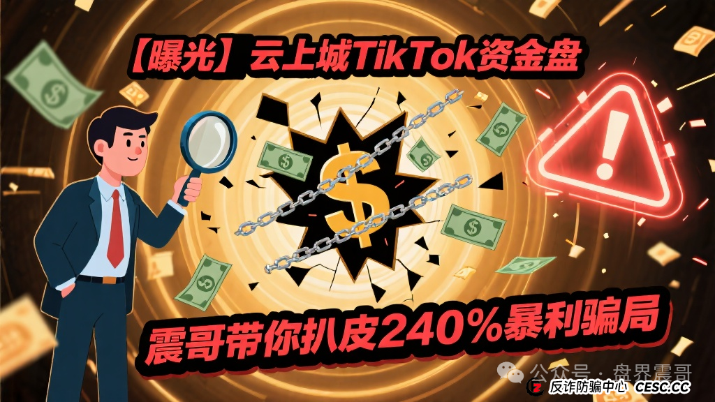 【曝光】云上城TikTok资金盘:震哥带你扒皮240%暴利骗局(1) 【曝光】云上城TikTok资金盘:震哥带你扒皮240%暴利骗局(1)