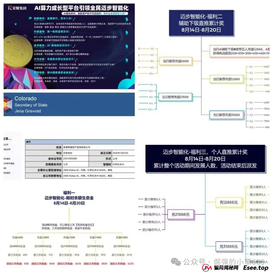 【紧急预警】“荣耀集团”开始单割会员!千万元级骗局即将崩盘,速撤!(4) 【紧急预警】“荣耀集团”开始单割会员!千万元级骗局即将崩盘,速撤!(4)