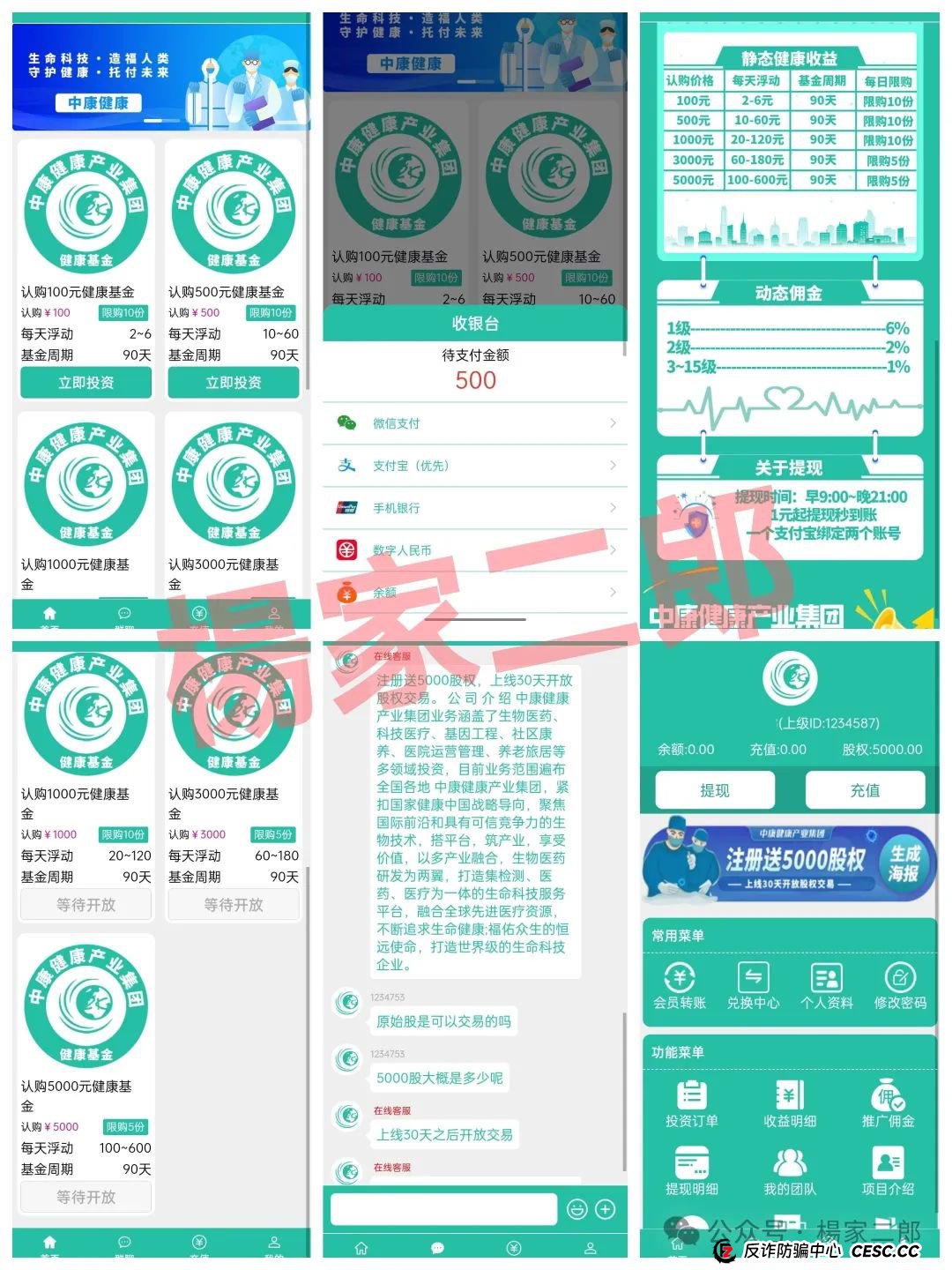 警惕: 一个打着“中康健康产业集团”旗号的短命杀猪盘悄然上线,擦亮双眼谨慎参与!(2) 警惕: 一个打着“中康健康产业集团”旗号的短命杀猪盘悄然上线,擦亮双眼谨慎参与!(2)