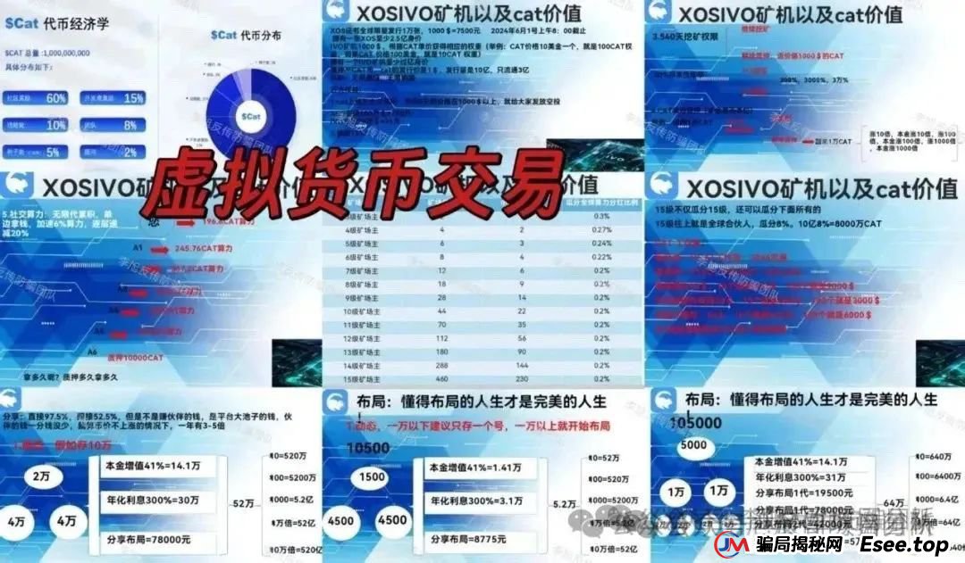 Cococat web3 菠萝猫骗局,通过“质押挖矿”模式承诺高收益典型的资金盘骗局