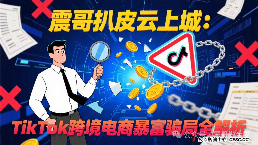 震哥扒皮云上城:TikTok跨境电商的暴富骗局全解析(1) 震哥扒皮云上城:TikTok跨境电商的暴富骗局全解析(1)