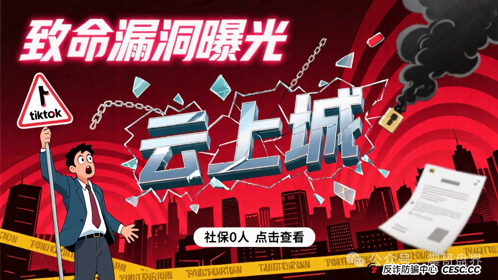 云上城tiktok致命漏洞曝光,空壳公司?社保0人?(1) 云上城tiktok致命漏洞曝光,空壳公司?社保0人?(1)