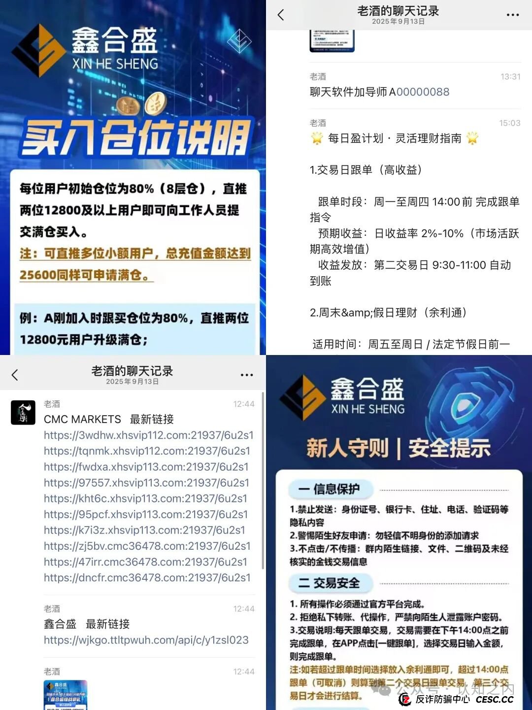 【紧急预警】鑫合盛CMC MARKETS横空出世,新利众(鑫佰利)卷土重来?(3) 【紧急预警】鑫合盛CMC MARKETS横空出世,新利众(鑫佰利)卷土重来?(3)
