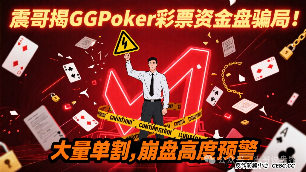 震哥揭GGPoker彩票资金盘骗局!大量单割,崩盘高度预警(1) 震哥揭GGPoker彩票资金盘骗局!大量单割,崩盘高度预警(1)