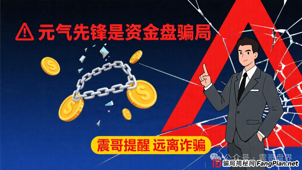元气先锋是资金盘骗局,震哥提醒远离诈骗(1) 元气先锋是资金盘骗局,震哥提醒远离诈骗(1)
