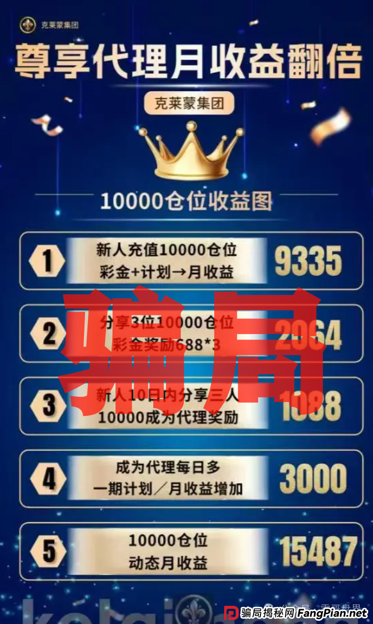 克莱蒙集团彩票是诈骗资金盘骗局,看见一定要远离(3) 克莱蒙集团彩票是诈骗资金盘骗局,看见一定要远离(3)