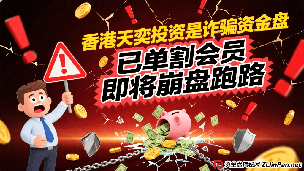香港天奕投资是诈骗资金盘,已经单割会员,即将崩盘跑路 (1) 香港天奕投资是诈骗资金盘,已经单割会员,即将崩盘跑路 (1)