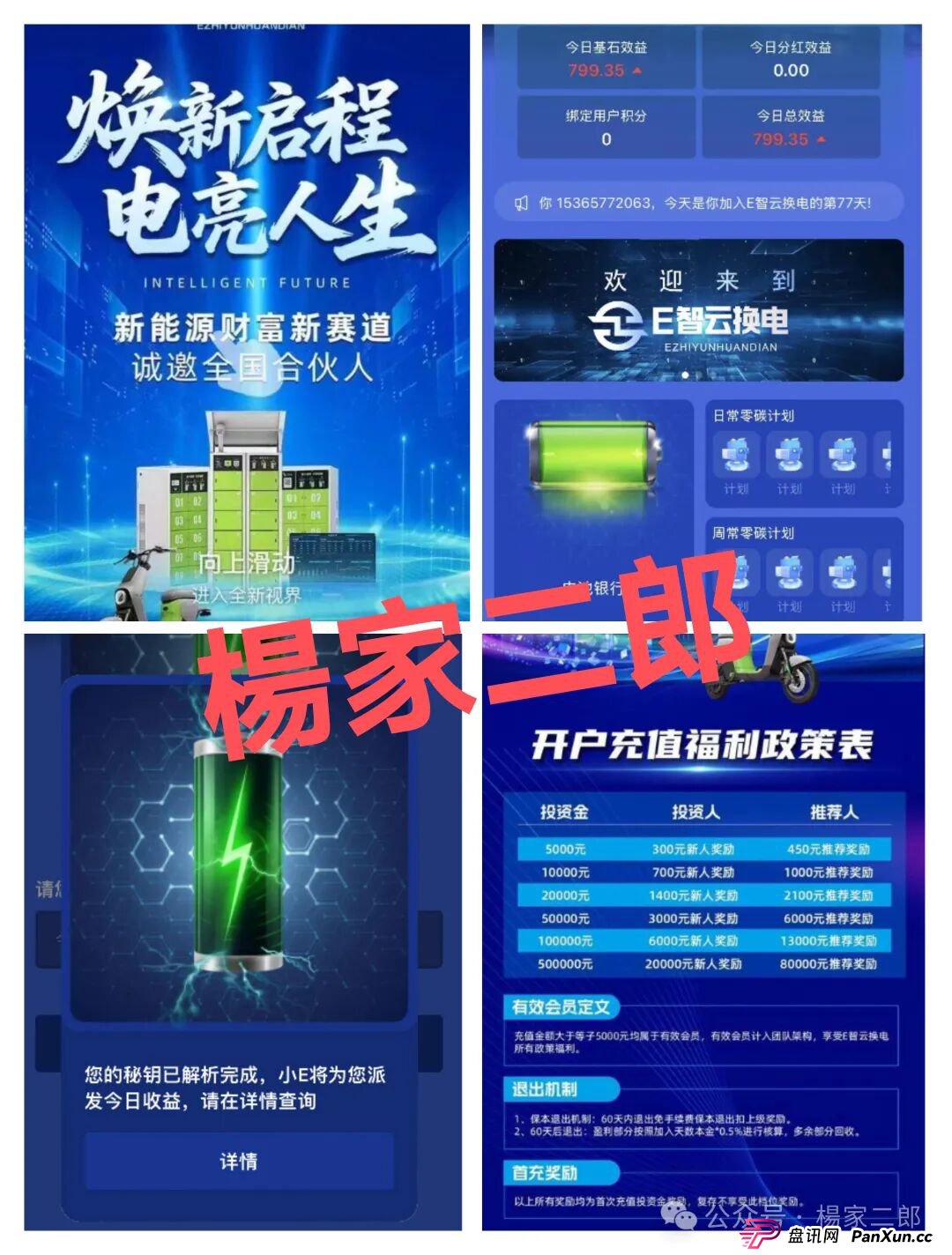 披着新能源外衣的“e智云换电”,已拔网线跑路,请勿二次上当受骗!(1) 披着新能源外衣的“e智云换电”,已拔网线跑路,请勿二次上当受骗!(1)