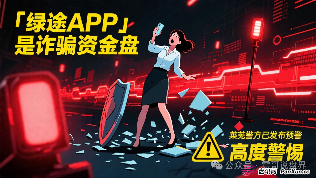 “绿途APP”是诈骗资金盘,莱芜警方都已经发布预警,高度警惕