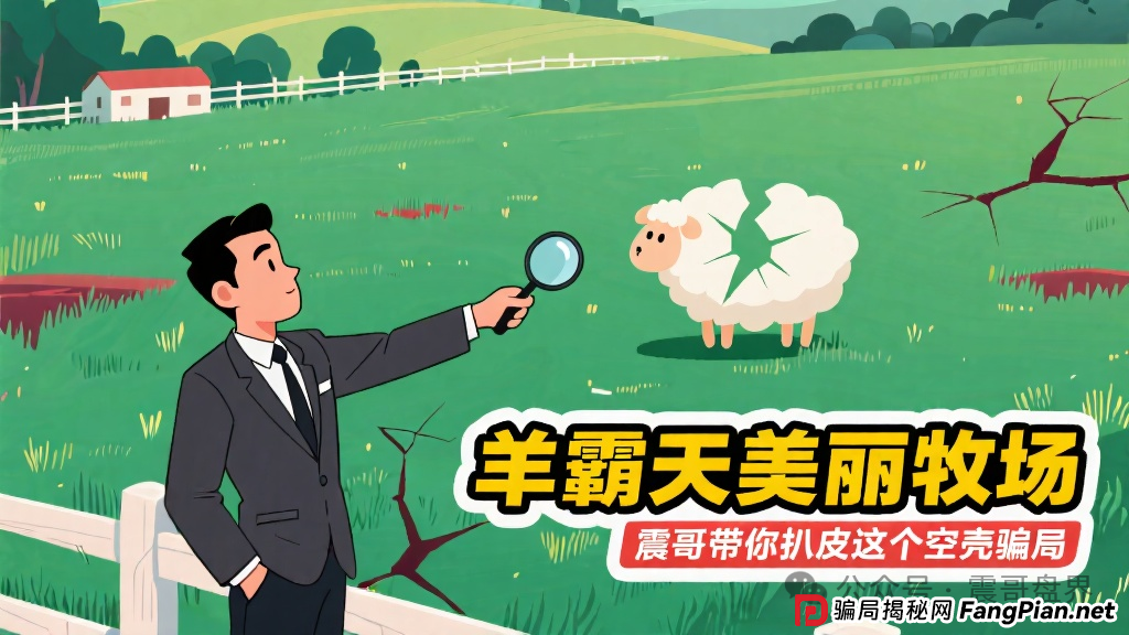 羊霸天美丽牧场:震哥带你扒皮这个空壳骗局