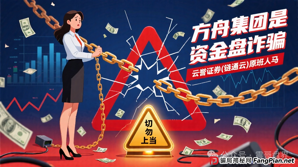 方舟集团是资金盘诈骗，“云誉证券”（链通云）原班人马，切勿上当
