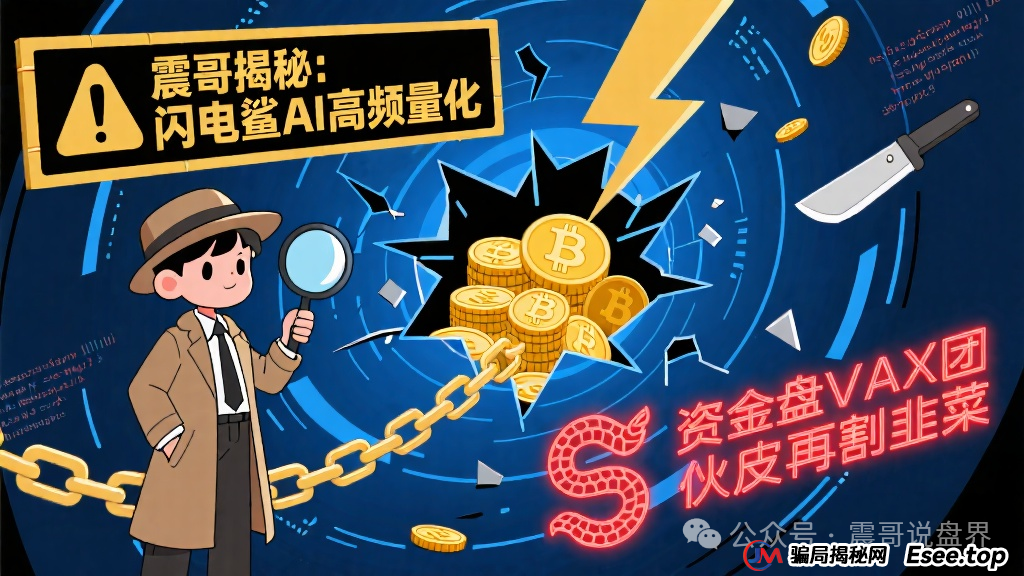 揭秘:闪电鲨AI高频量化资金盘,VAX团伙换皮再割韭菜!(1) 揭秘:闪电鲨AI高频量化资金盘,VAX团伙换皮再割韭菜!(1)