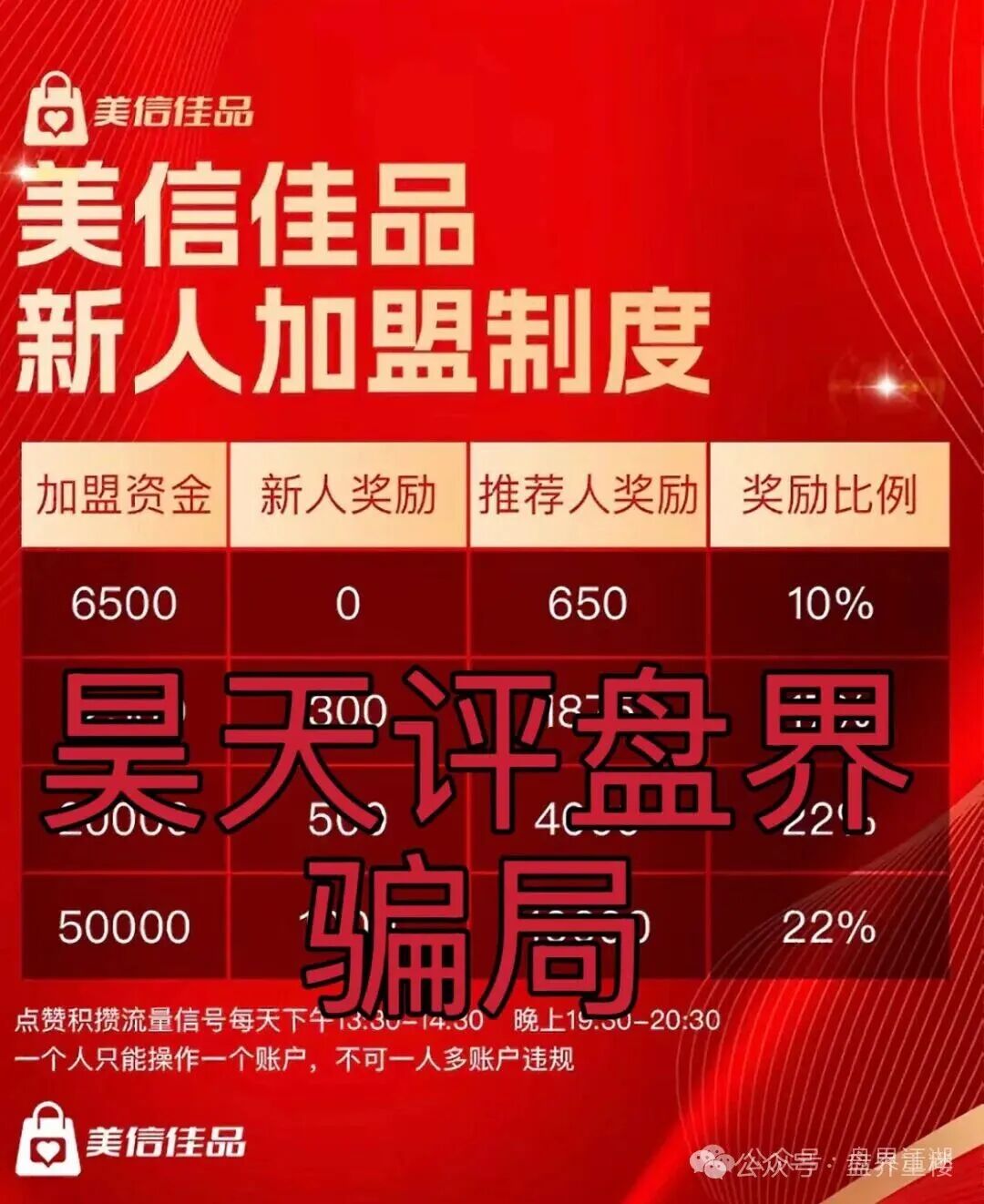 美信佳品冒充电商的跟单分红类资金盘骗局,现在开始大量收割会员了。操盘手李昊明已经骗了上亿。即将崩盘跑路!(1) 美信佳品冒充电商的跟单分红类资金盘骗局,现在开始大量收割会员了。操盘手李昊明已经骗了上亿。即将崩盘跑路!(1)