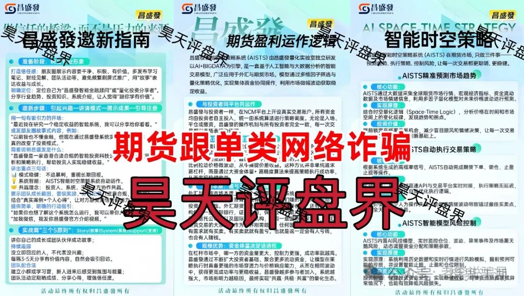 昌盛發期货跟单类资金盘骗局，大量单割会员，高度预警，即将崩盘跑路！(1)