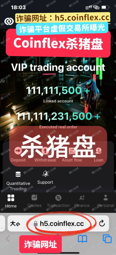 Coinflex虚假交易所,诈骗黑平台杀猪盘曝光(1) Coinflex虚假交易所,诈骗黑平台杀猪盘曝光(1)