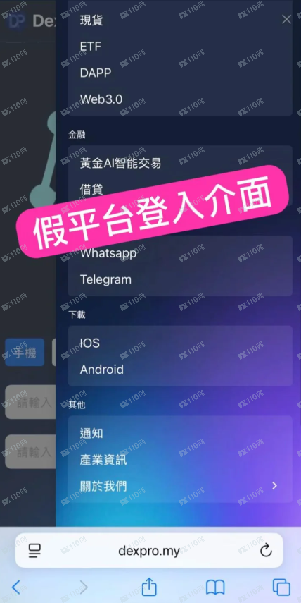假平台曝光！警惕DexPro！(2)