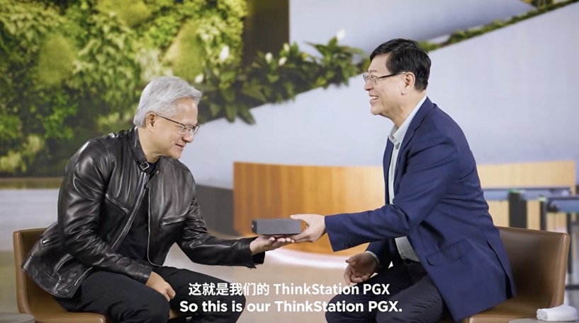 黄仁勋对话杨元庆:未来两年内双方合作规模或再扩大五倍(1) 黄仁勋对话杨元庆:未来两年内双方合作规模或再扩大五倍(1)