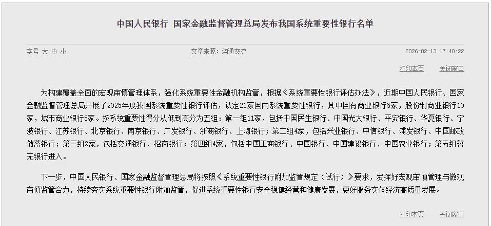 21家银行被认定为国内系统重要性银行 资本和杠杆率要求更高(1) 21家银行被认定为国内系统重要性银行 资本和杠杆率要求更高(1)