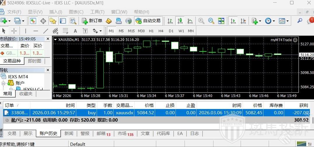 同一时间、同样操作,三个平台两赚一亏?盈十证券IEXS这家平台黄金滑点2500点?(1) 同一时间、同样操作,三个平台两赚一亏?盈十证券IEXS这家平台黄金滑点2500点?(1)