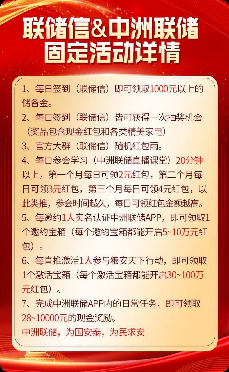 【深度】中洲联储“邀约宝箱”里的百万红包:一场针对人性的精准围猎(4) 【深度】中洲联储“邀约宝箱”里的百万红包:一场针对人性的精准围猎(4)